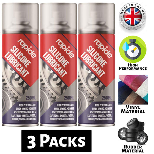 3X Rapide Silicone Lubricant 250ml