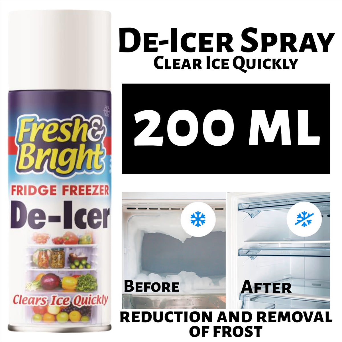 Fridge Freezer Deicer 200ml