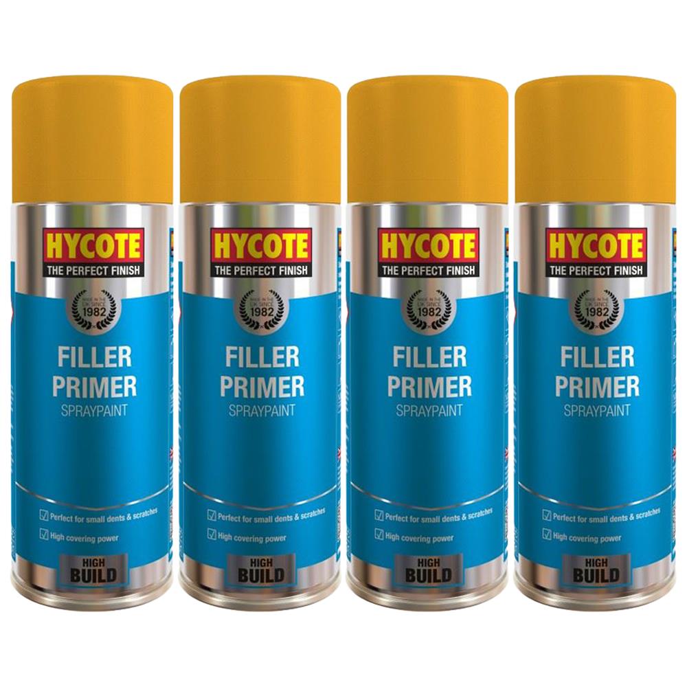 4X Hycote Filler Primer Spray 400ml