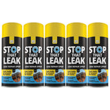 5X Stop That Leak Black Spray 400ml