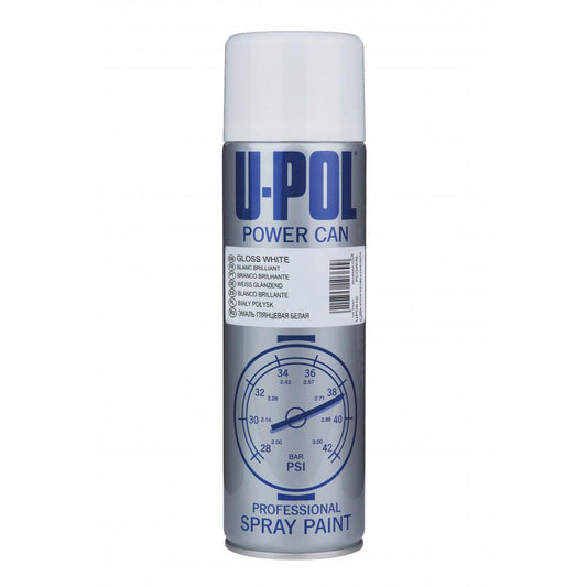 Upol Power Can Gloss White Spray Paint 500ml