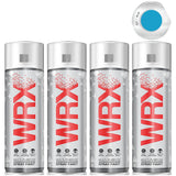 4X WRX Flat Blue Acrylic Spray Paint 400ml