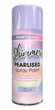 2X Paint Factory Pearlised Lilac Paint 400ml