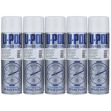 5X Upol Power Can Gloss White Spray Paint 500ml