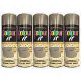 5X Paint Factory Desert Sand Matt Spray Paint 250ml