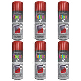 6X Paint Factory Red Primer Spray Paint 400ml