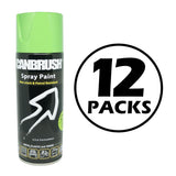 12X Canbrush C31 Apple Green Spray Paint 400ml