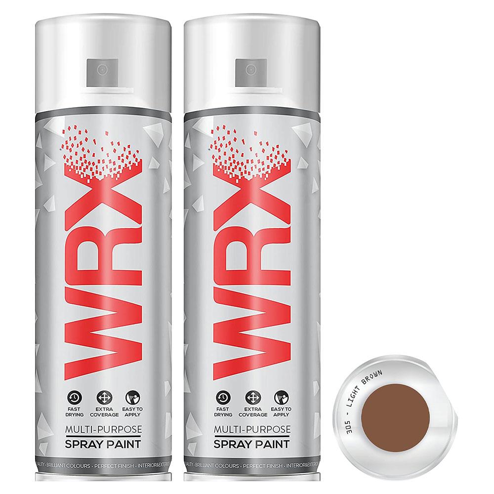 2X WRX Light Brown Spray Paint 400ml