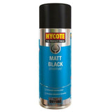 6X Hycote Matt Black Spray Paint 400ml