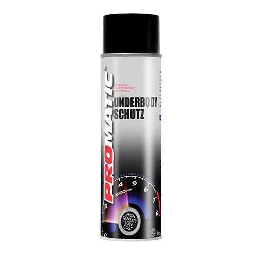 Promatic Black Underbody Spray Paint 500ml