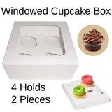 4 Hole Cupcake Boxe  2X