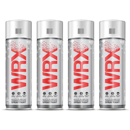 4X WRX Gun Metal Grey Spray Paints 400ml