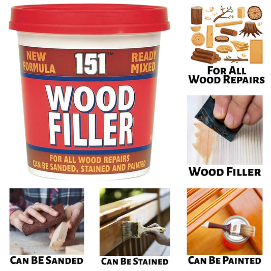 Wood Filler Ready Mixed Tub 600g