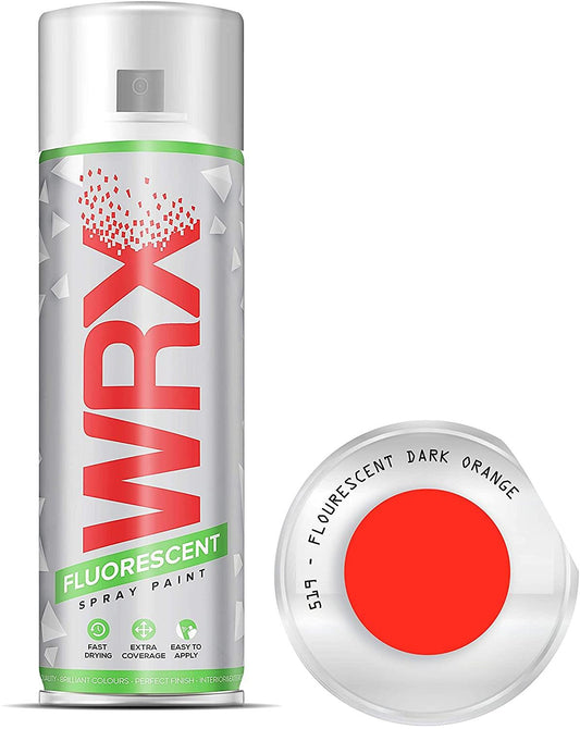 WRX Fluorescent Dark Orange 519 Spray Paint 400ml