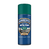 4X Hammerite Smooth Dark Green Spray Paint 400ml