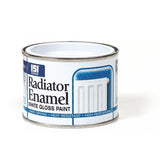 Radiator Enamel White Paint Tin 180ml