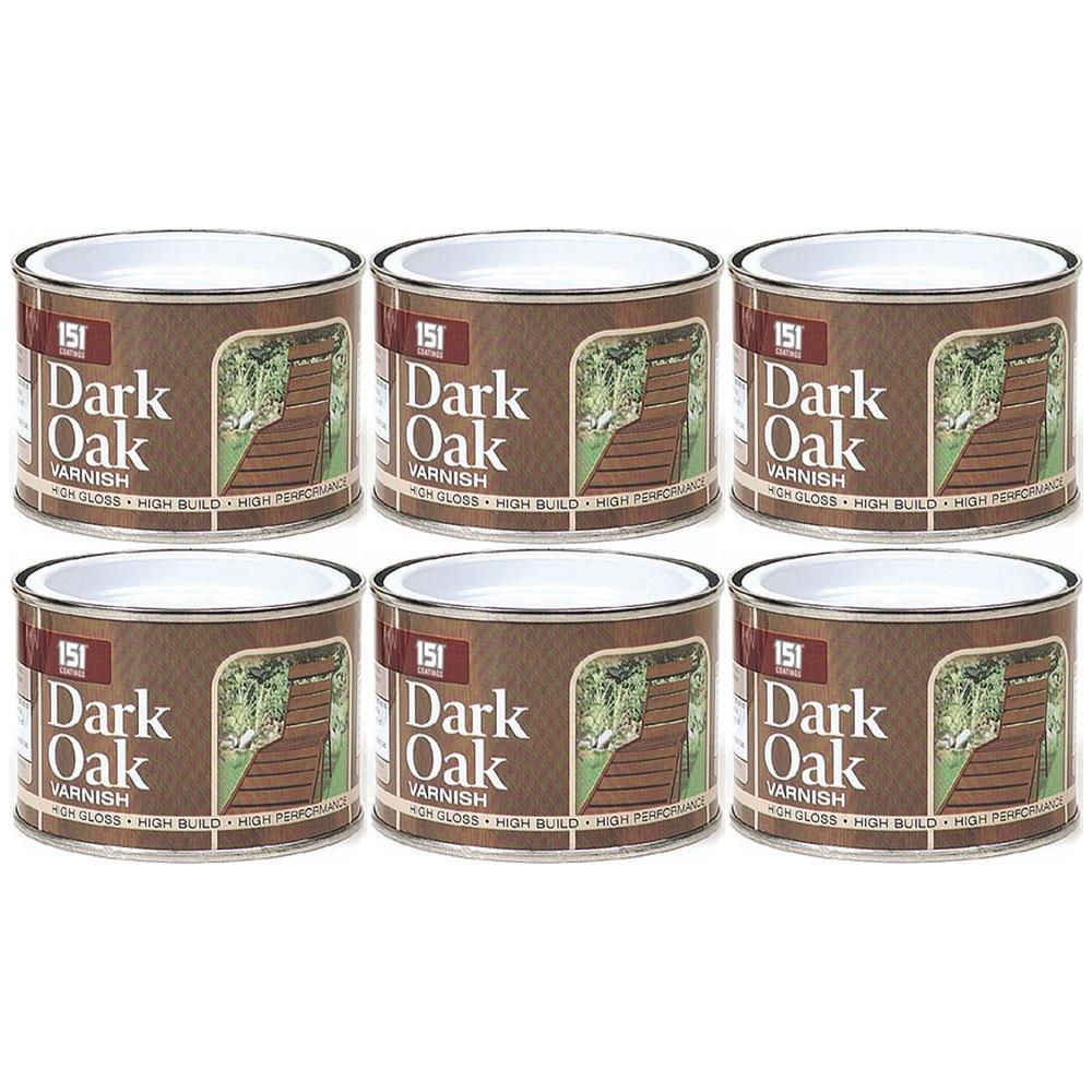 6X Dark Oak Varnish 180ml