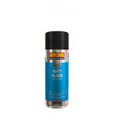 3X Hycote Matt Black Spray Paint 400ml