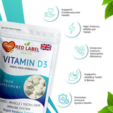 Vitamin D3 4000IU - 90 Tablets