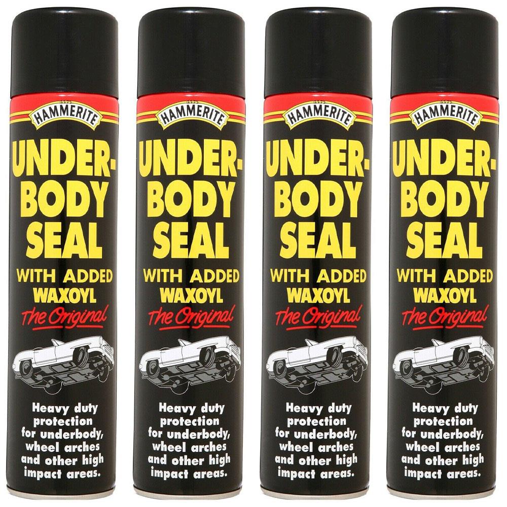 4X Hammerite Underbody Seal Aerosol 600ml