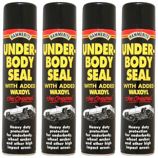 4X Hammerite Underbody Seal Aerosol 600ml