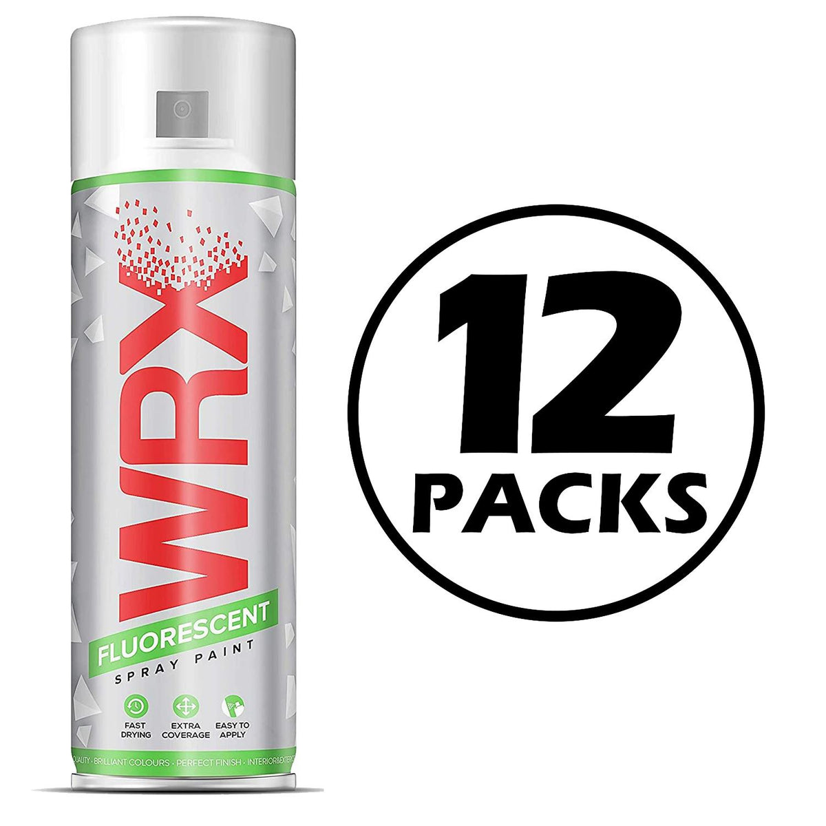 12X WRX Fluorescent Deep Pink 521 Spray Paint 400ml