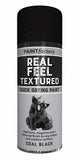 4X Paint Factory Textured Effect Black Spray Paint 400ml