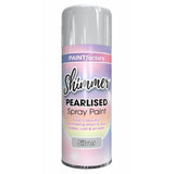 Paint Factory Pearlised Silver Paint 400ml