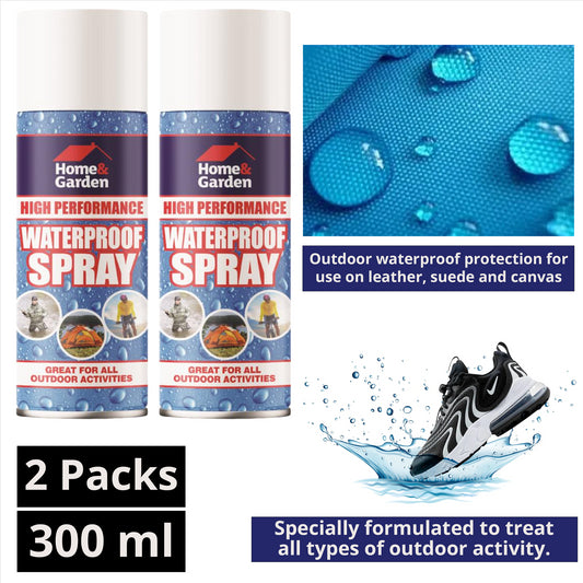 2x H&G Waterproof Spray 300Ml