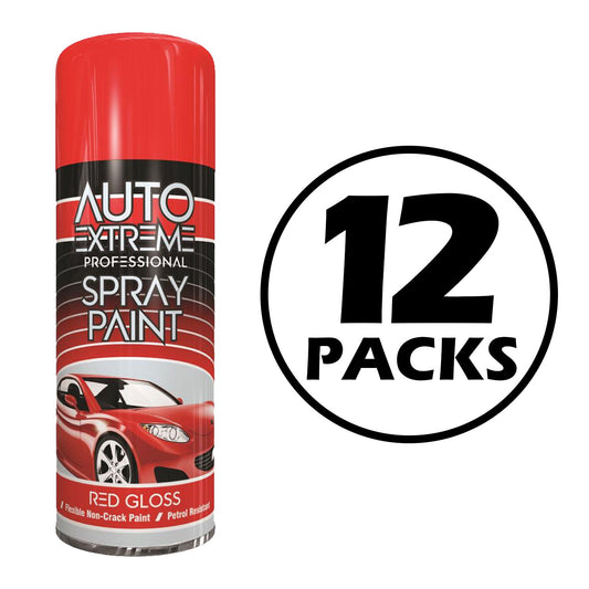 12X Auto Extreme Red Spray Praint 400ml