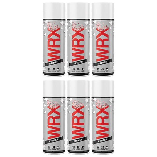 6X WRX Clear Surface Primer Spray Paints 400ml