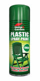 5X Home & Garden Plastic Green Spray Paint 300ml