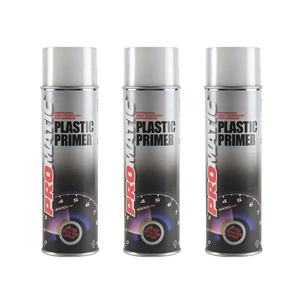 3X Promatic Plastic Primer 500ml