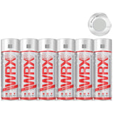 6X WRX Metallic Grey Spray Paint 400ml