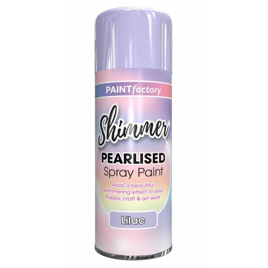 Paint Factory Pearlised Lilac Paint 400ml