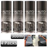 4x Auto Extreme Bumper & Trim Spray Paint Black 400Ml