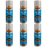 6X Hycote Wheel Paint Steel Spray Paint 400ml