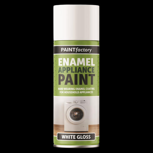 White Gloss Enamel Appliance Spray Paint 400ml