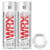 2X WRX Matt Varnish Spray Paint 400ml