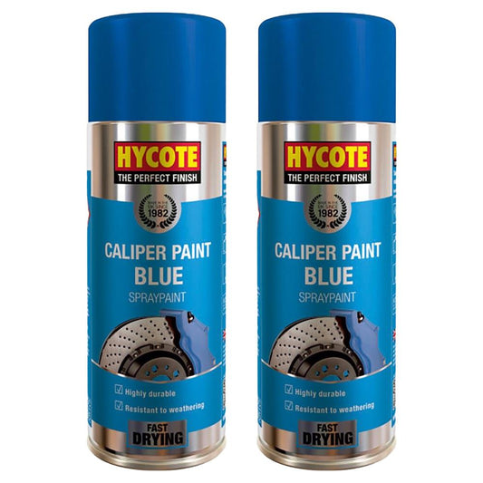 2X Hycote Blue Caliper Spray Paint 400ml