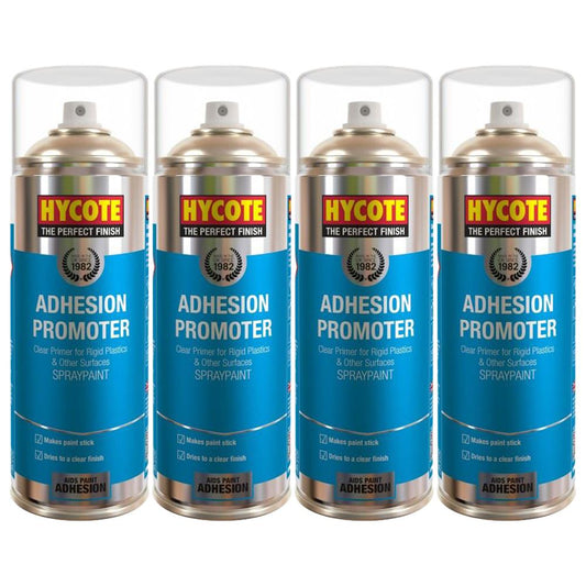 4X Hycote Adhesion Promoter Spray Paint 400ml