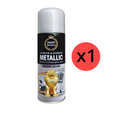 Paint Factory Metallic Silver Spray Paint 200ml [Old2925-Ra]