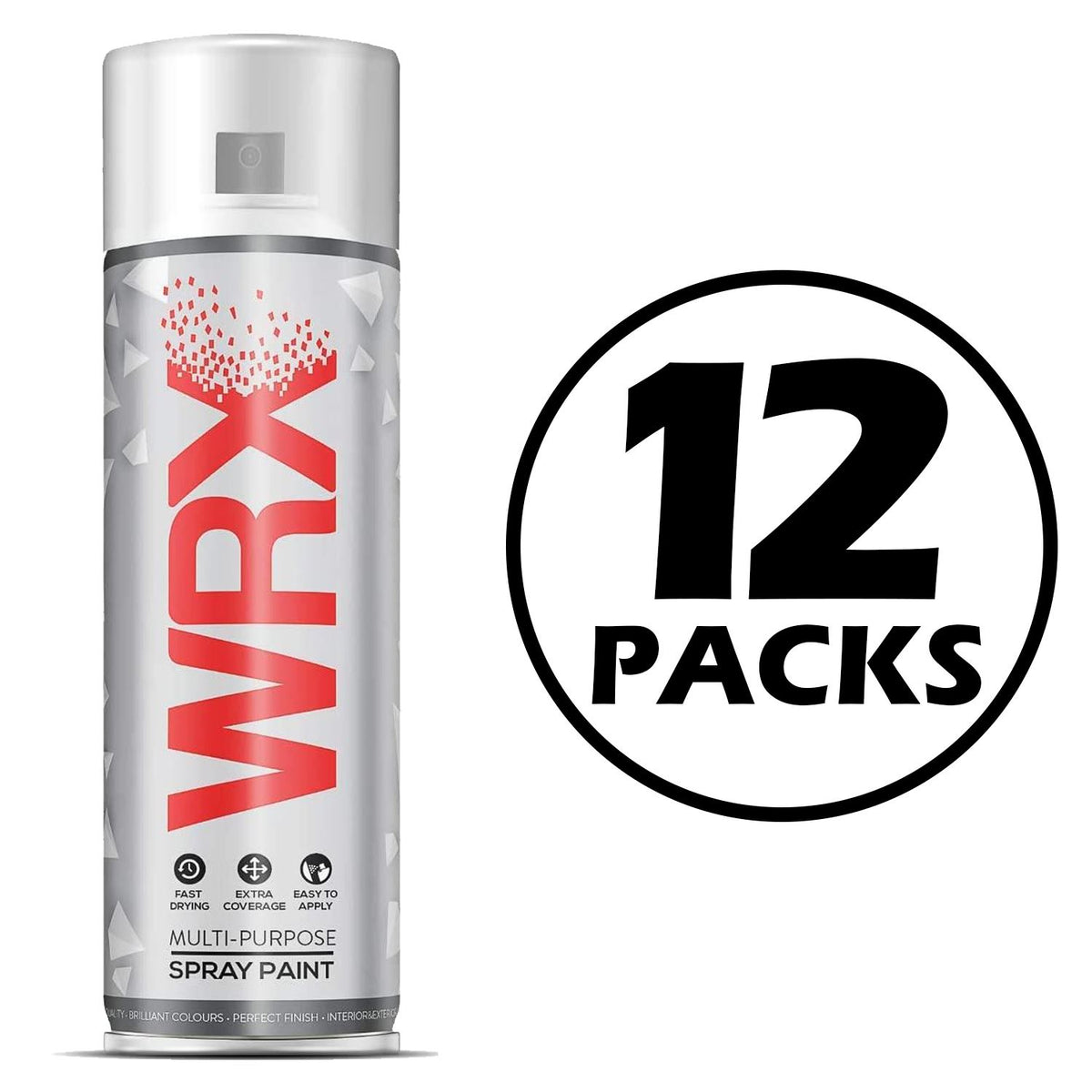 12X WRX Gloss Anthracite Grey 7016 Spray Paint 400ml