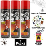 3X No More Spider & Creepy Crawly Spray 200ml