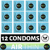 12X EXS Air Thin Condoms