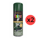 2X Paint Factory Nato Green Matt Spray Paint 400ml