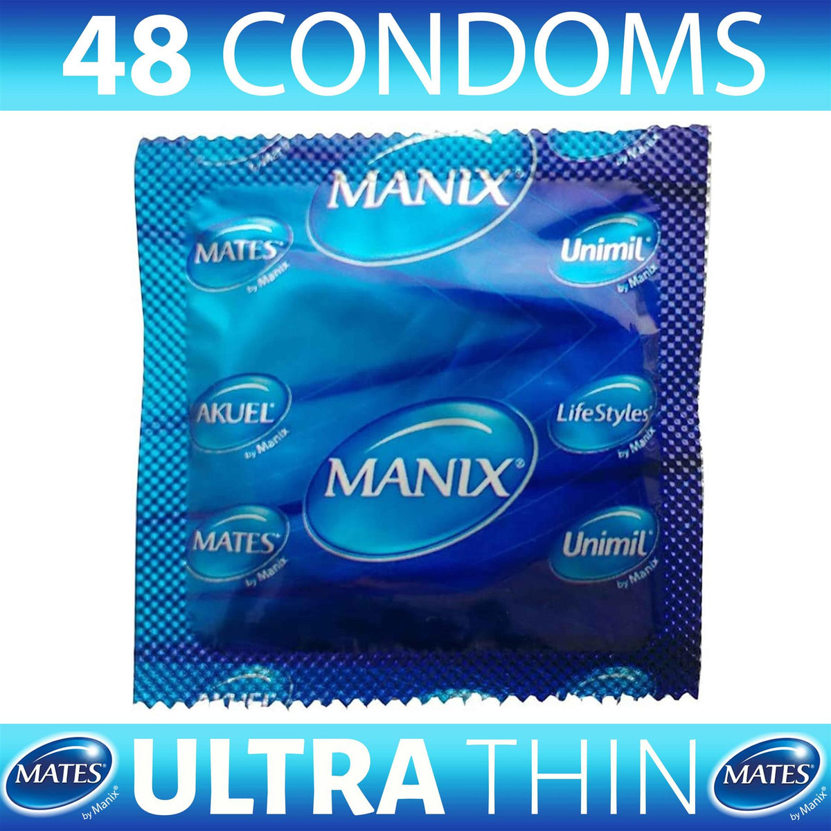 48X Mates Condoms Ultra Thin