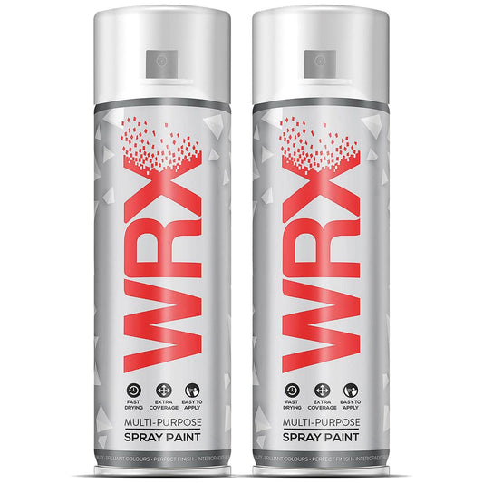 2X WRX Traffic Black Spray Paints 400ml