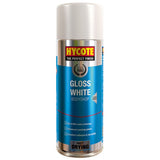 5X Hycote Bodyshop Gloss White Spray Paint 400ml