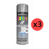 3X Paint Factory Auto White Primer 250ml